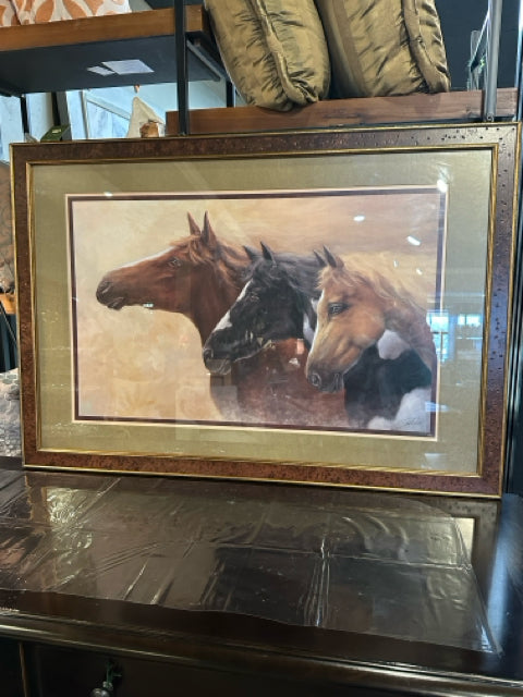 Home Interior Wild Horses Framed Print By Joe Samataro – Invio