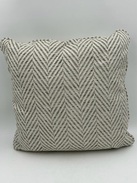 Grey chevron pillow outlet