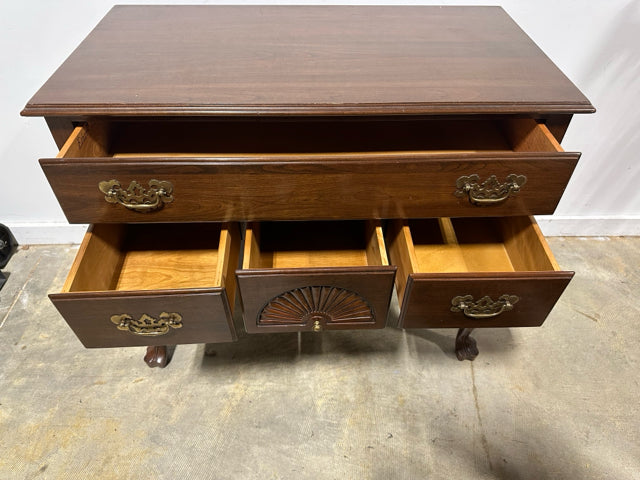 Ethan Allen Georgian Court Cherry Low Boy Dresser – Invio Fine Furniture Consignment